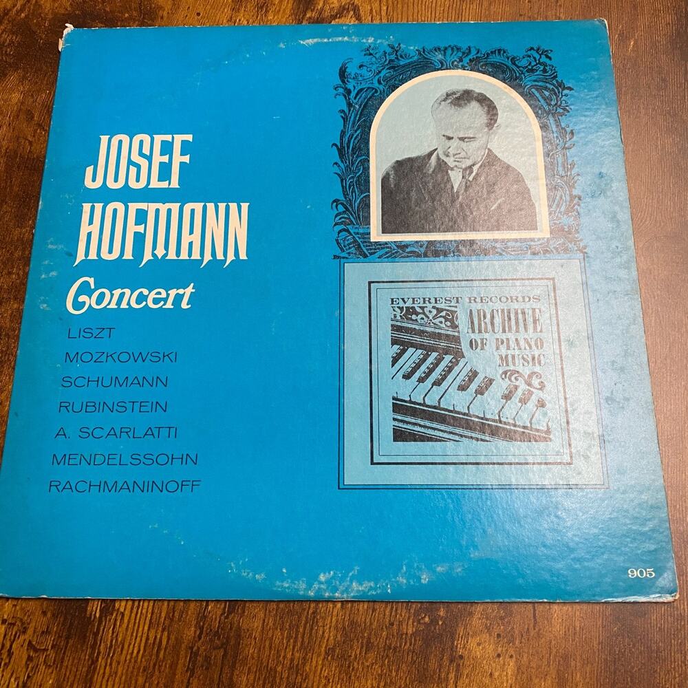 Josef Hofmann - Concert (LP, Album) (Everest)